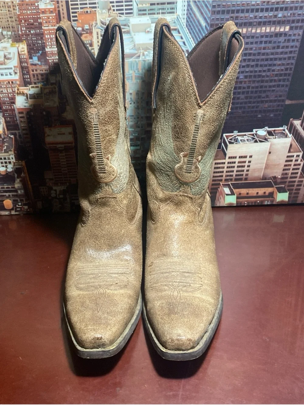 Durango Brown Men's Western Work Boots